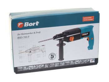 5 299 р. Перфоратор 700Вт 3Дж BORT BORT (Китай) bhd-700-p  с доставкой в г. Кемерово. Увеличить фотографию 3