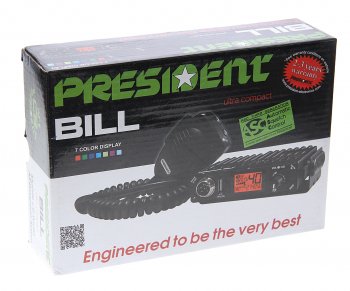 9 899 р. Радиостанция автомобильная PRESIDENT PRESIDENT bill PRESIDENT bill  с доставкой в г. Кемерово. Увеличить фотографию 5