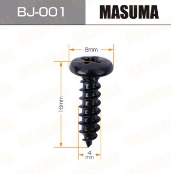 269 р. Саморез 4x16мм набор 20шт. MASUMA MASUMA bj-001  с доставкой в г. Кемерово. Увеличить фотографию 2