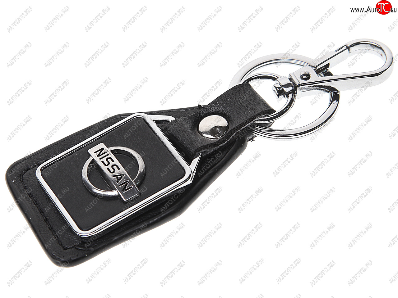 187 р. Брелок NISSAN металл, кожа MASHINOKOM MASHINOKOM bkn 002  с доставкой в г. Кемерово