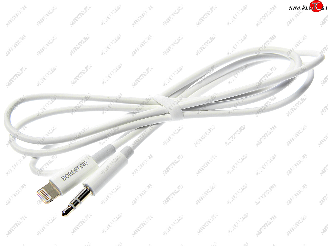 479 р. Переходник iPhone (5-) на jack 3.5 белый BOROFONE BOROFONE bl9 white  с доставкой в г. Кемерово
