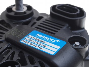 20 749 р. Генератор HYUNDAI Elantra (06-),i30 KIA Ceed,Cerato (90A,13.5V) MANDO MANDO bn3730023650 MANDO bn3730023650  с доставкой в г. Кемерово. Увеличить фотографию 3