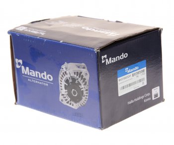 22 649 р. Генератор HYUNDAI ix35 (10-),Sonata (04-) KIA Sportage (10-) (2.02.4) (110A,13.5V) MANDO MANDO bn3730025201  с доставкой в г. Кемерово. Увеличить фотографию 5