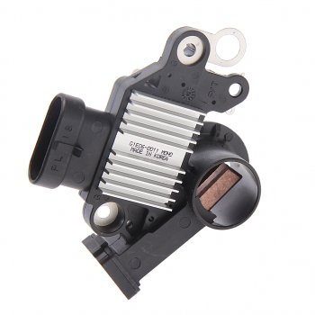 1 999 р. Регулятор CHEVROLET Aveo (02-),Lacetti (04-),Captiva (06-) (3PIN) (85А) напряжения генератора MANDO MANDO bn93740756  с доставкой в г. Кемерово. Увеличить фотографию 1