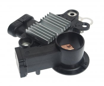 2 699 р. Регулятор CHEVROLET Aveo (02-),Lacetti (04-),Captiva (06-) (2PIN) (85A) напряжения генератора MANDO MANDO bn93740783 MANDO bn93740783  с доставкой в г. Кемерово. Увеличить фотографию 2