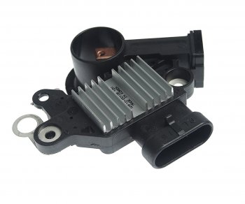 2 699 р. Регулятор CHEVROLET Aveo (02-),Lacetti (04-),Captiva (06-) (2PIN) (85A) напряжения генератора MANDO MANDO bn93740783 MANDO bn93740783  с доставкой в г. Кемерово. Увеличить фотографию 1