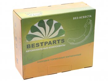 899 р. Колодки тормозные ВАЗ-2101-2107,2121-2123 задние (4шт.) BESTPARTS BESTPARTS bp001310  с доставкой в г. Кемерово. Увеличить фотографию 3