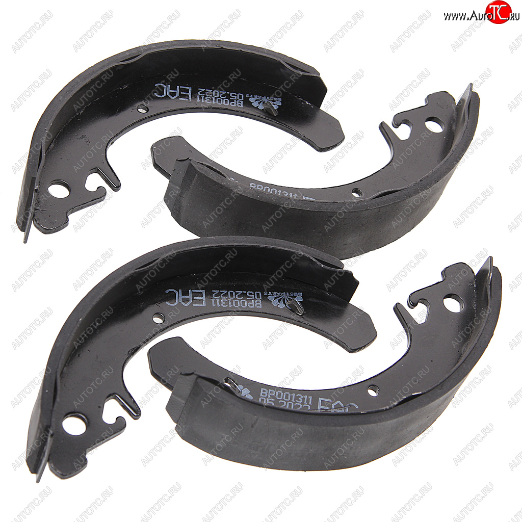 769 р. Колодки тормозные ВАЗ-2108-2115,1118 задние (4шт.) BESTPARTS BESTPARTS bp001311  с доставкой в г. Кемерово