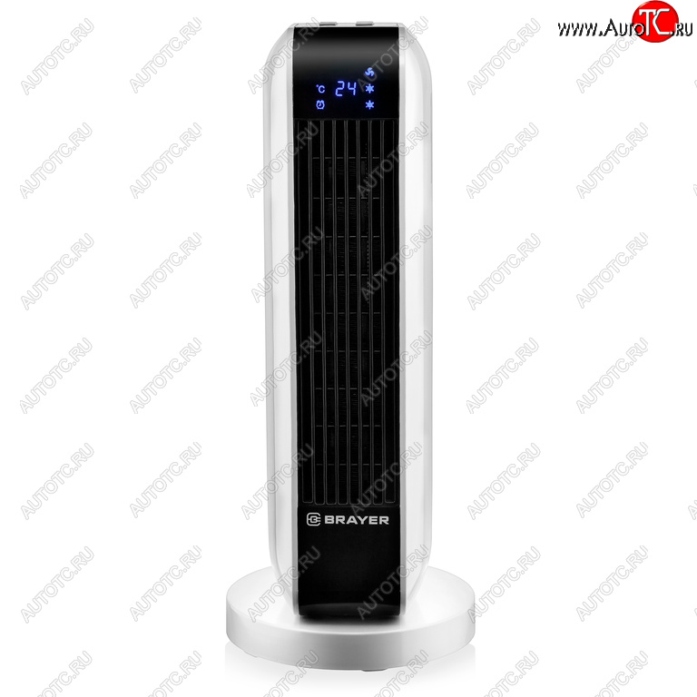 5 999 р. Тепловентилятор бытовой 2.00Вт (20кв.м) 2 уровн.мощности LED-дисплей пульт ДУ .вращ. 35 BRAYER BRAYER br4802  с доставкой в г. Кемерово