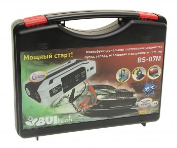 10 999 р. Устройство пусковое 12V 900A 15000мАч (power bank) BVITECH BVITECH bs-07mds60c15  с доставкой в г. Кемерово. Увеличить фотографию 5
