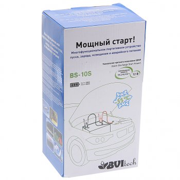 12 199 р. Устройство пусковое 12V 2000A 16000мАч (power bank) BVITECH BVITECH bs-10sqdsp16  с доставкой в г. Кемерово. Увеличить фотографию 5