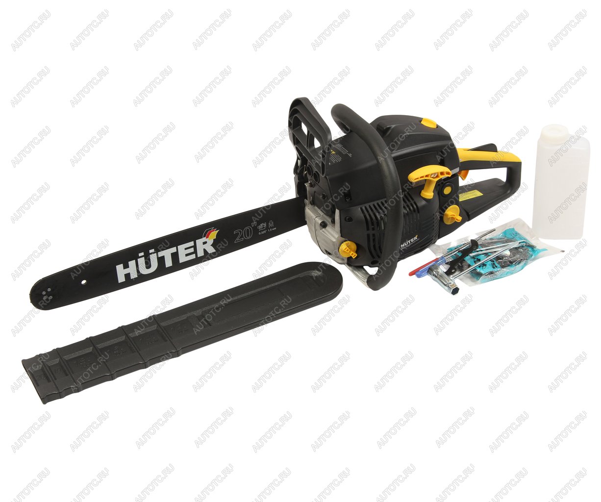 9 249 р. Бензопила 3.8 л.с.50.5см HUTER HUTER bs-52   с доставкой в г. Кемерово