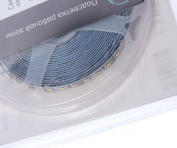 759 р. Лента светодиодная гибкая 10W 5м IP20 12V холодный белый (блистер) Basic GAUSS GAUSS bt040 GAUSS bt040  с доставкой в г. Кемерово. Увеличить фотографию 2