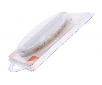 739 р. Лента светодиодная гибкая 10W 3м IP65 12V теплый белый (блистер) Basic GAUSS GAUSS bt050  с доставкой в г. Кемерово. Увеличить фотографию 2