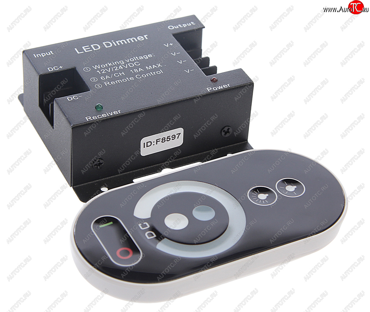 2 369 р. Диммер для светодиодной ленты 12V 216W Basic GAUSS GAUSS bt601  с доставкой в г. Кемерово