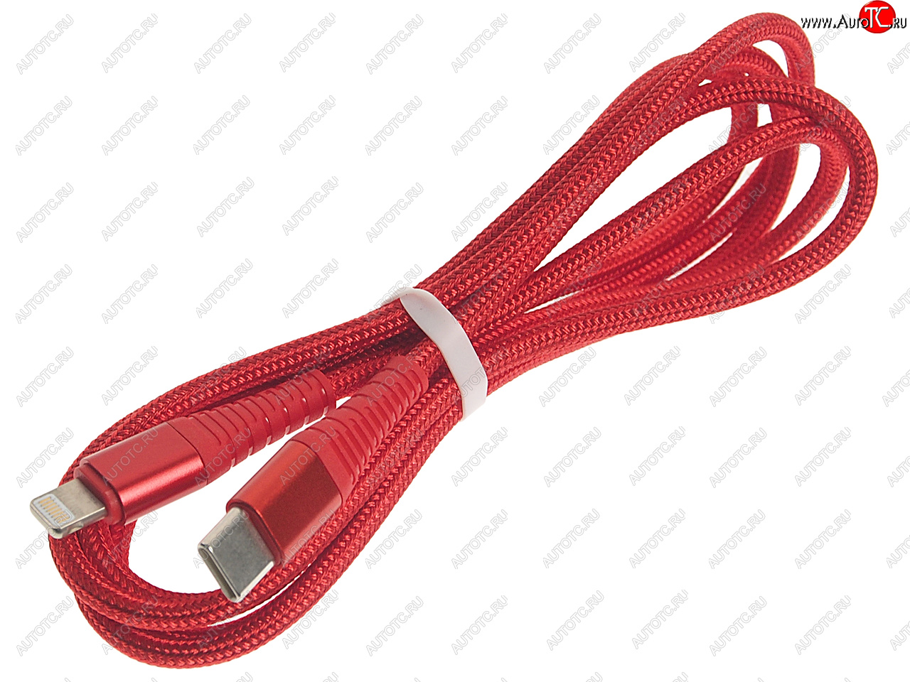 349 р. Кабель iPhone (5-)-USB Type C 1м красный BOROFONE BOROFONE bu27 red BOROFONE bu27 red  с доставкой в г. Кемерово