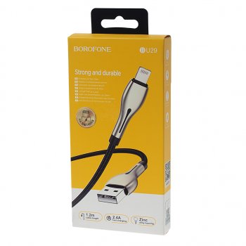 369 р. Кабель USB Type C-USB Type C 1.2м черный BOROFONE BOROFONE bu29 black  с доставкой в г. Кемерово. Увеличить фотографию 2