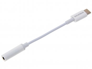 299 р. Переходник USB Type C на jack 3.5 белый BOROFONE BOROFONE bv13 white  с доставкой в г. Кемерово. Увеличить фотографию 2
