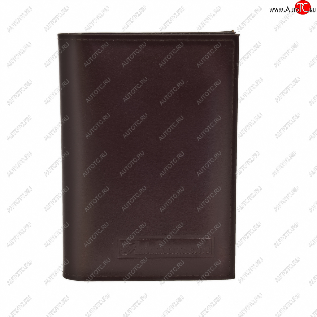 699 р. Бумажник водителя BROWN натуральная кожа (в коробке) АВТОСТОП АВТОСТОП бвл6к  с доставкой в г. Кемерово