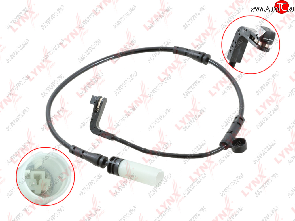 629 р. Датчик износа тормозных колодок BMW 5 (E60,E61),6 (E63,E64) передний LYNX LYNX bw1019  с доставкой в г. Кемерово