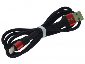 187 р. Кабель iPhone (5-) 1м красный BOROFONE BOROFONE bx21 red  с доставкой в г. Кемерово. Увеличить фотографию 1