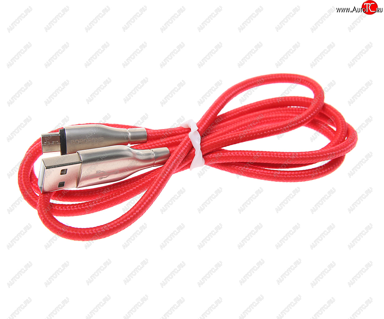 164 р. Кабель micro USB 1м красный BOROFONE BOROFONE bx45 red  с доставкой в г. Кемерово