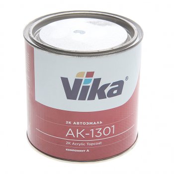1 249 р. Краска серая RAL 7040 акрил 850г VIKA VIKA ц0012433  с доставкой в г. Кемерово. Увеличить фотографию 1