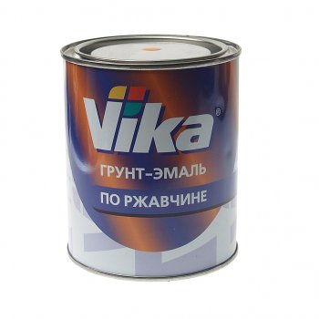 1 099 р. Грунт-эмаль по ржавчине пастельно-оранжевый RAL 2003 0.9кг VIKA VIKA ц0013104 VIKA ц0013104  с доставкой в г. Кемерово. Увеличить фотографию 1