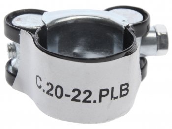 103 р. Хомут силовой d=020-022 (21) черный COMFORT COMFORT c.020-022.plb  с доставкой в г. Кемерово. Увеличить фотографию 2