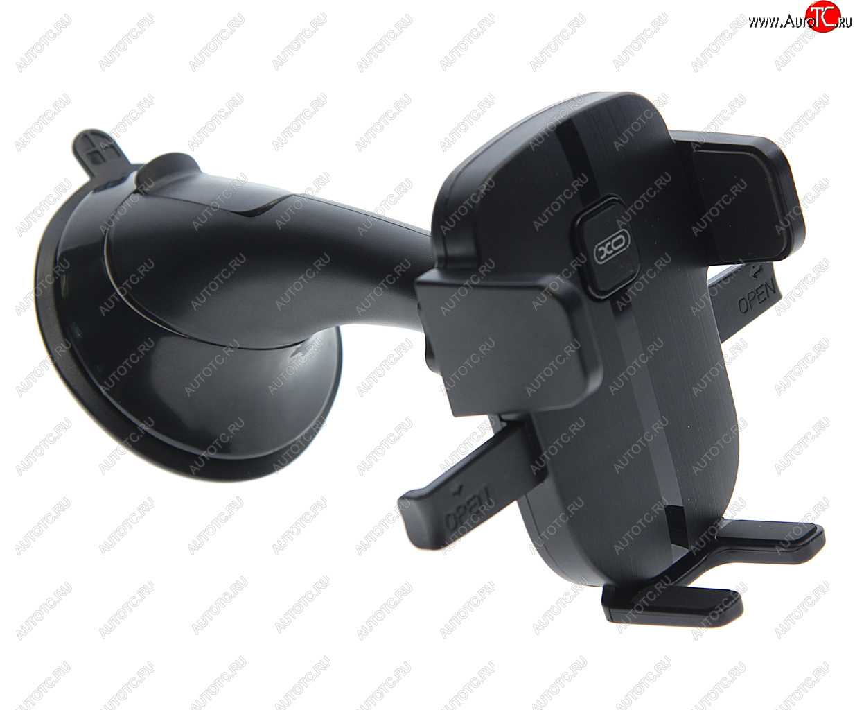 499 р. Держатель телефона универсальный черный XO XO c120 black  с доставкой в г. Кемерово