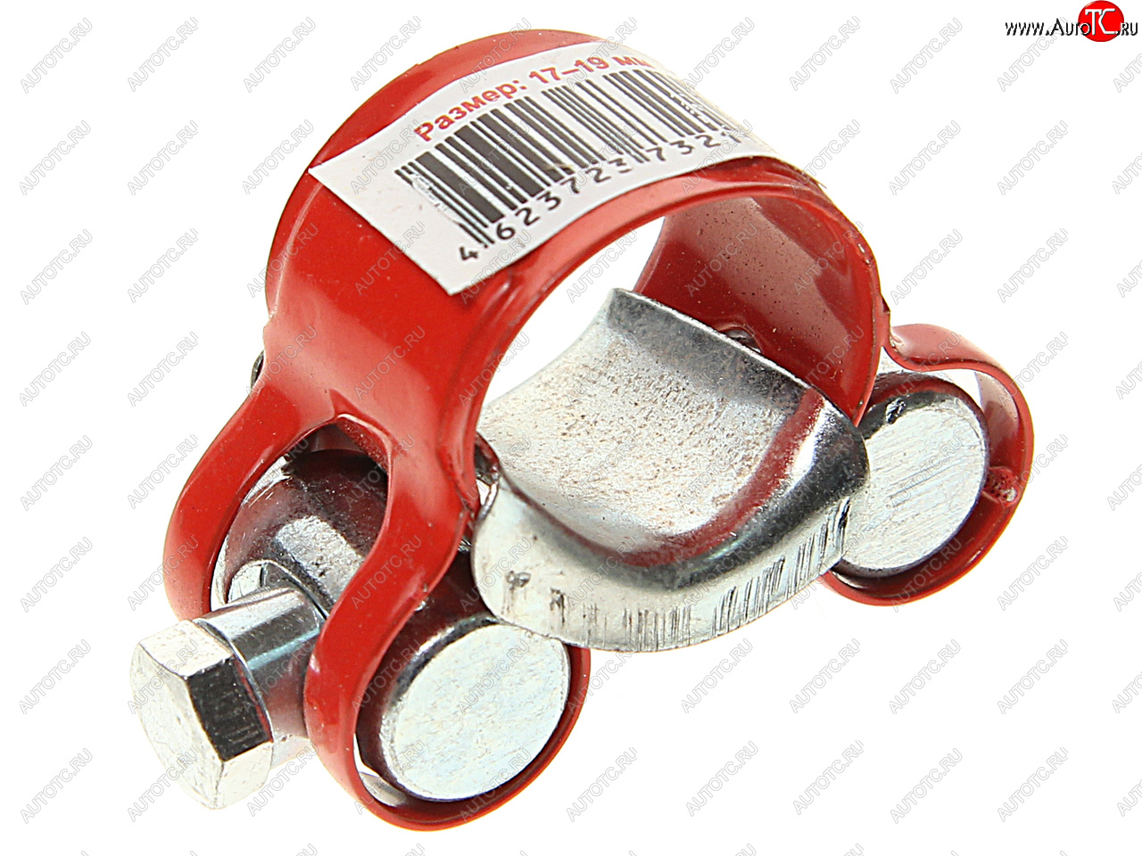 101 р. Хомут силовой d=017-019 (18) красный COMFORT COMFORT c.17-19.plr  с доставкой в г. Кемерово