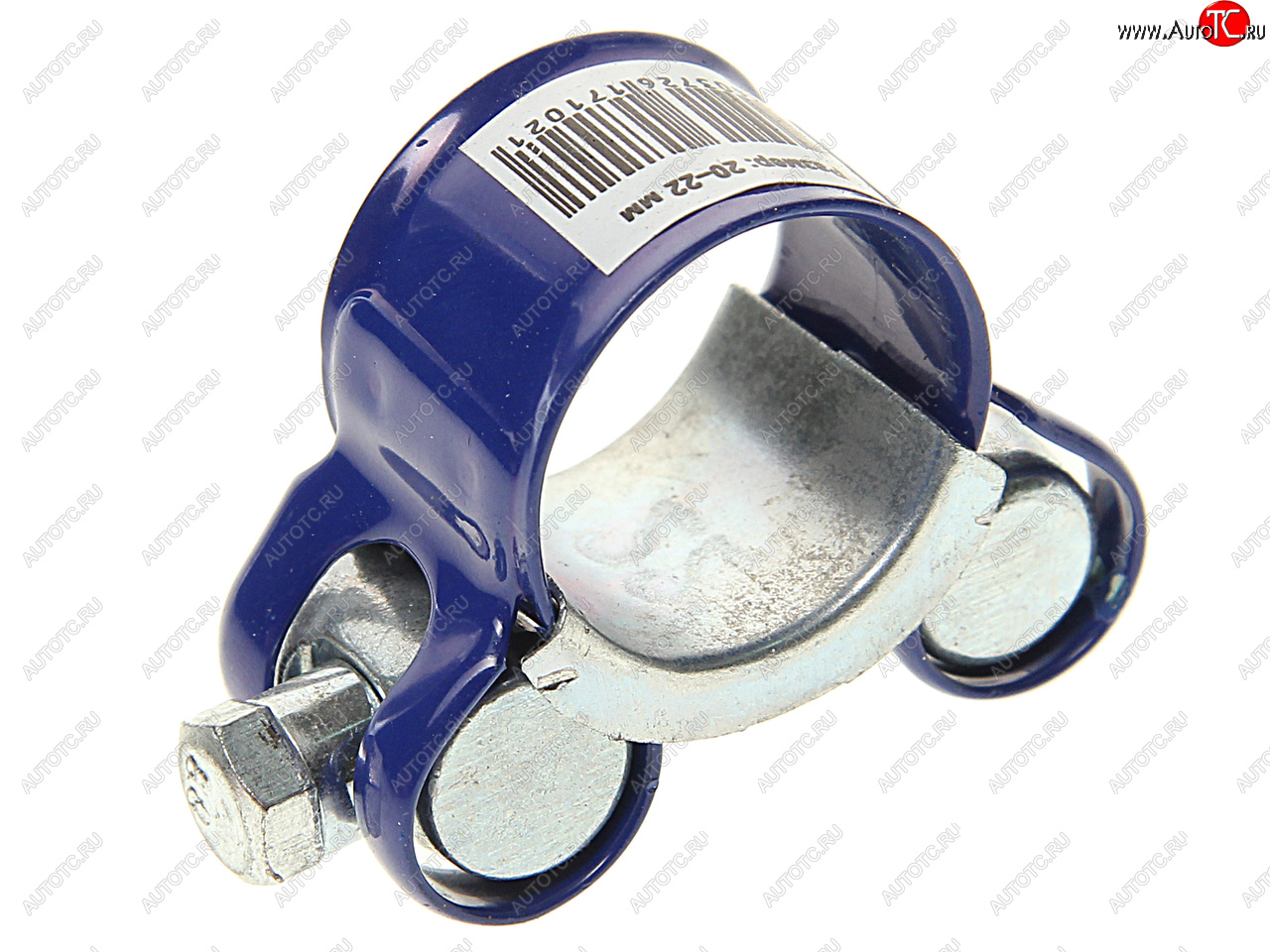 103 р. Хомут силовой d=020-022 (21) синий COMFORT COMFORT c.20-22.pl  с доставкой в г. Кемерово