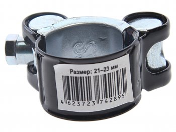 105 р. Хомут силовой d=021-023 (22) черный COMFORT COMFORT c.21-23.plb  с доставкой в г. Кемерово. Увеличить фотографию 2