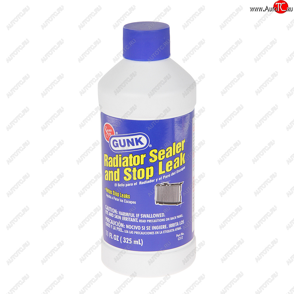 979 р. Герметик радиатора 325мл Golden Seal GUNK GUNK c312  с доставкой в г. Кемерово