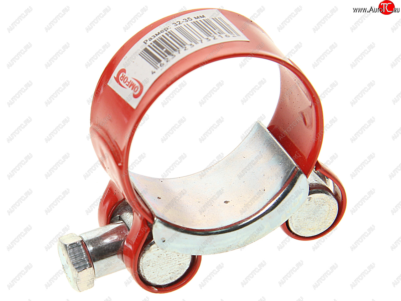 124 р. Хомут силовой d=032-035 (33) красный COMFORT COMFORT c.32-35.plr  с доставкой в г. Кемерово