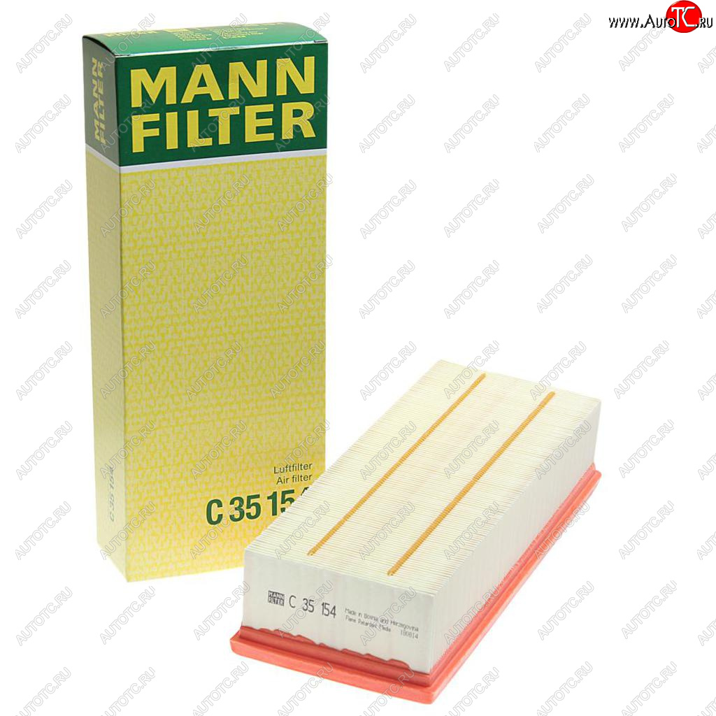 719 р. Фильтр воздушный VW Golf,Passat,Tiguan AUDI A3 (03-),Q3 SKODA Octavia (TSITDI) MANN MANN c35154  с доставкой в г. Кемерово