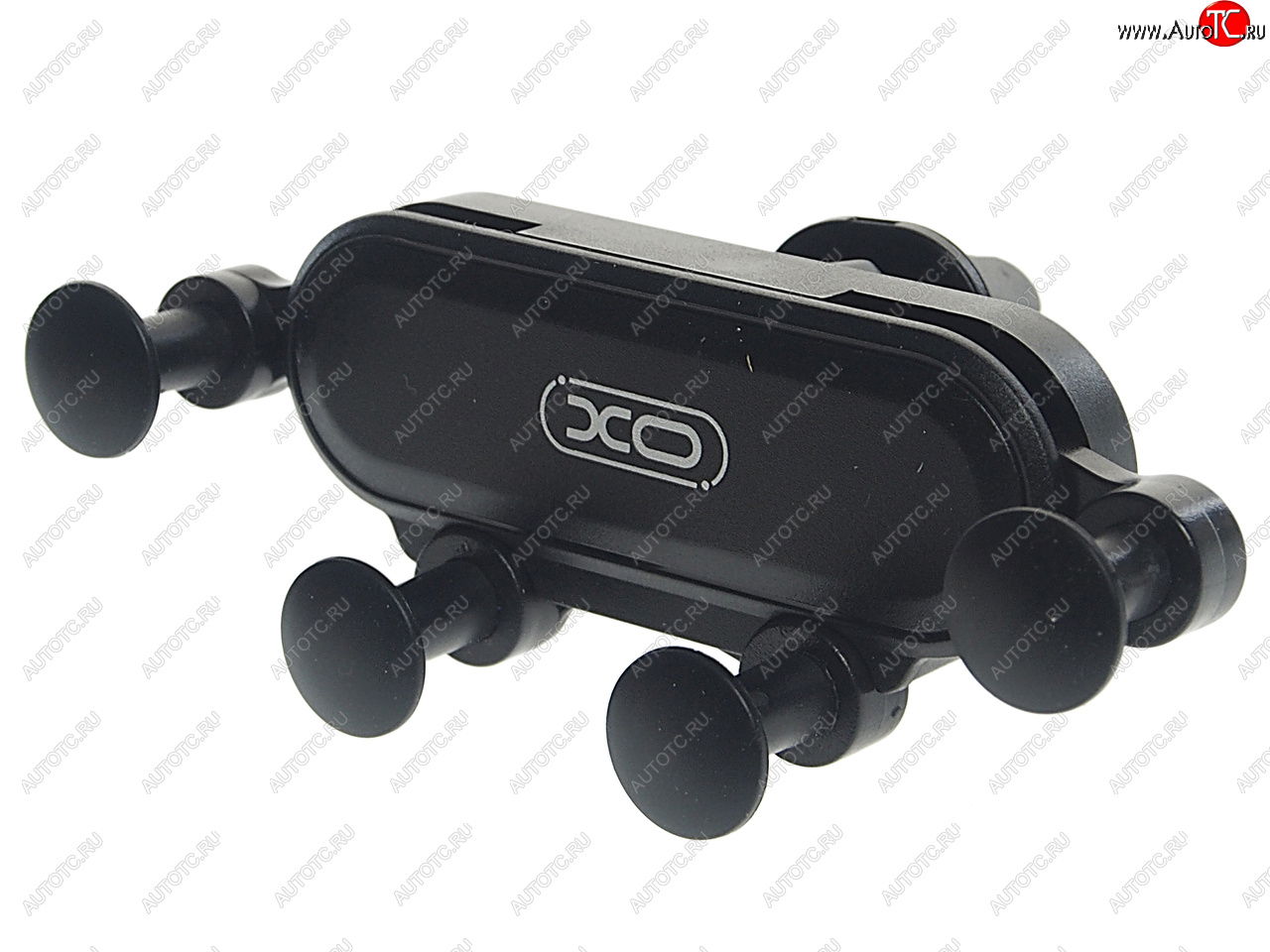 369 р. Держатель телефона на дефлектор черный XO XO c41 black  с доставкой в г. Кемерово