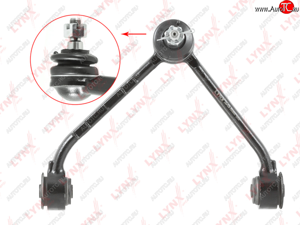 5 599 р. Рычаг подвески SSANGYONG Actyon (06-),Kyron (05-),Rexton (06-) передней верхний левый LYNX LYNX c5389l  с доставкой в г. Кемерово