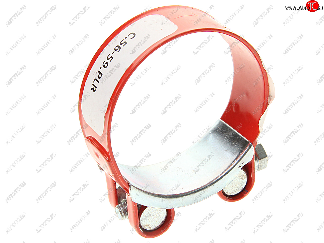 164 р. Хомут силовой d=056-059 (57) красный COMFORT COMFORT c.56-59.plr  с доставкой в г. Кемерово