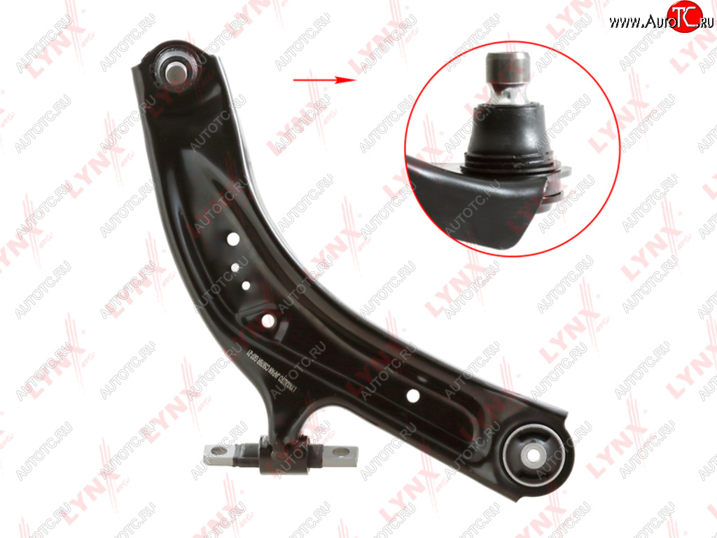 5 999 р. Рычаг подвески NISSAN X-Trail (T32R) (14-) (2.02.5) передней правый LYNX LYNX c5976r  с доставкой в г. Кемерово