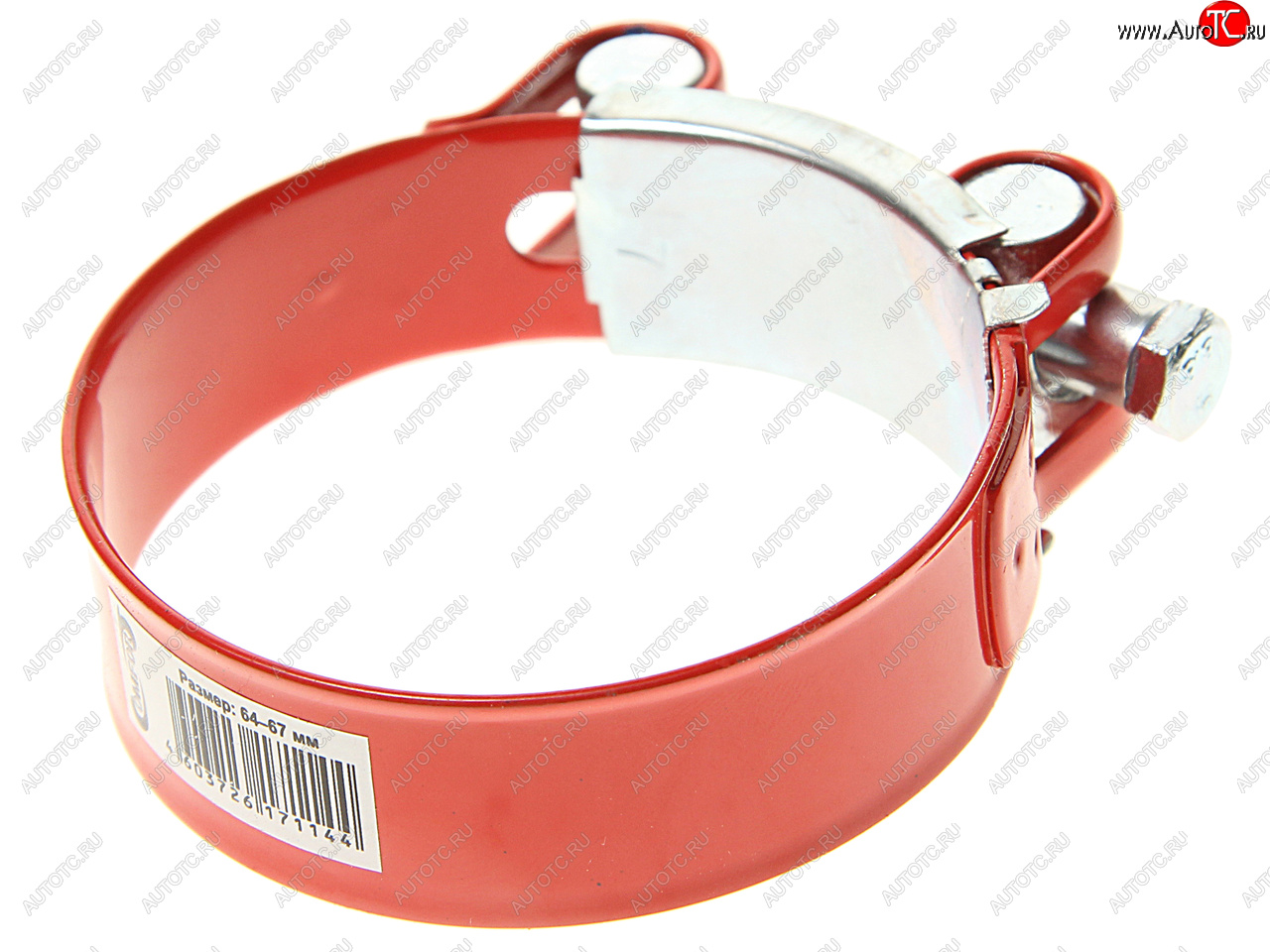 181 р. Хомут силовой d=064-067 (66) красный COMFORT COMFORT c.64-67.plr  с доставкой в г. Кемерово