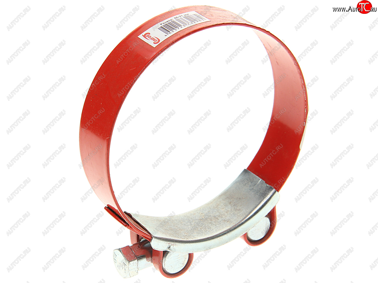 221 р. Хомут силовой d=086-091 (88) красный COMFORT COMFORT c.86-91.plr  с доставкой в г. Кемерово