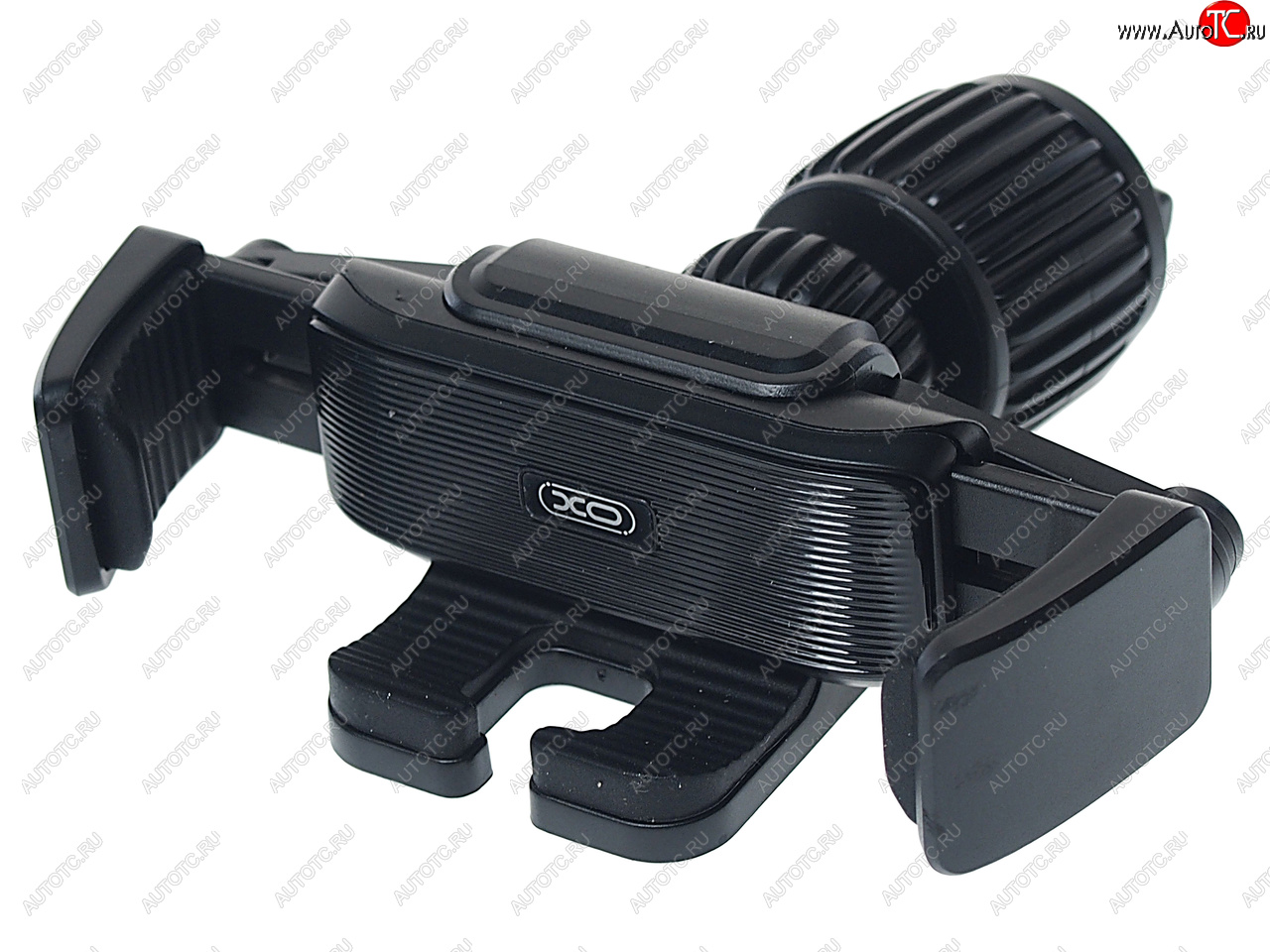899 р. Держатель телефона на дефлектор черный XO XO c95 black  с доставкой в г. Кемерово