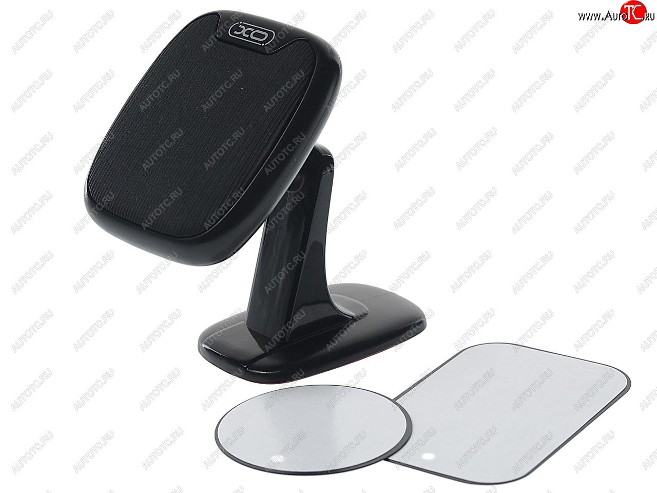 579 р. Держатель телефона универсальный магнитный черный XO XO c98a black  с доставкой в г. Кемерово