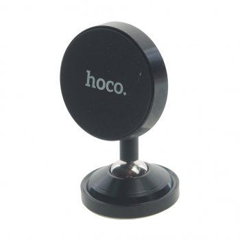 519 р. Держатель телефона универсальный магнитный черный HOCO HOCO ca36 plus black HOCO ca36 plus black  с доставкой в г. Кемерово. Увеличить фотографию 1