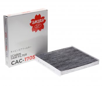639 р. Фильтр воздушный салона MAZDA CX-7 (11-12) угольный SAKURA SAKURA cac1705  с доставкой в г. Кемерово. Увеличить фотографию 1