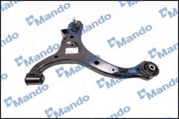 8 199 р. Рычаг подвески HYUNDAI Santa Fe (07-) передней нижний левый MANDO MANDO cah0089d  с доставкой в г. Кемерово. Увеличить фотографию 6