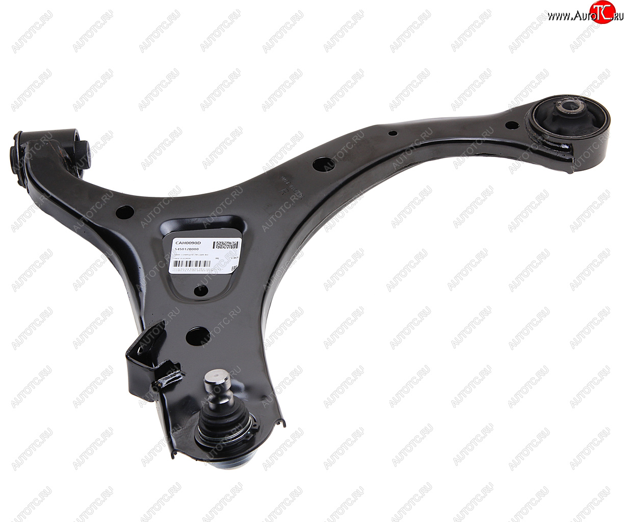 6 799 р. Рычаг подвески HYUNDAI Santa Fe (07-) передней нижний правый MANDO MANDO cah0090d  с доставкой в г. Кемерово