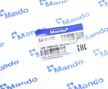 5 649 р. Рычаг подвески HYUNDAI Elantra (06-),i30 KIA Ceed (06-) передней нижний левый MANDO MANDO cah0118d MANDO cah0118d  с доставкой в г. Кемерово. Увеличить фотографию 6