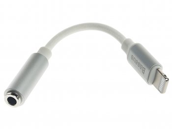 1 159 р. Переходник iPhone (5-) на jack 3.5 BASEUS BASEUS call3-02  с доставкой в г. Кемерово. Увеличить фотографию 1